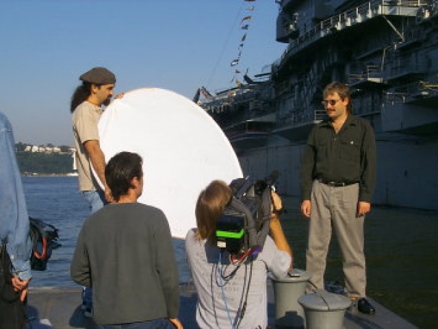 Filming / Interview in New York for Fox Network&#039;s Series Called &quot;Insearch Of&quot; Episode &quot;Time Travel&quot; - Sept 28th, 2000