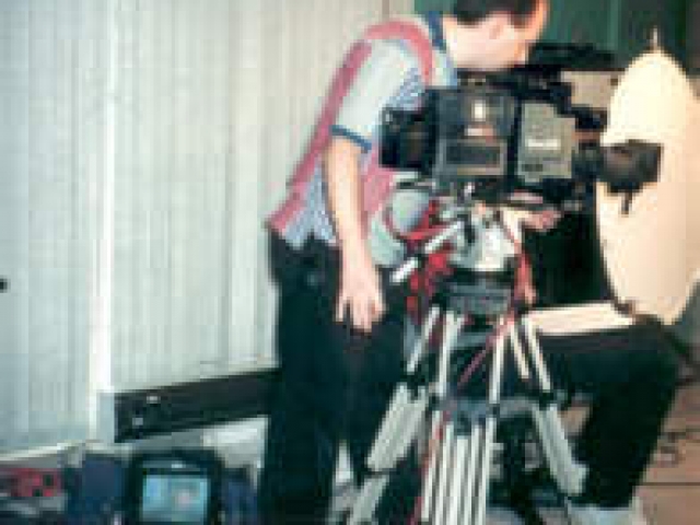 Filming / Interview in my office for A&amp;E (Arts&amp;Entertainment) TV&#039;s Series &quot;The Unexplained&quot; Episode &quot;Disappearances&quot;, March, 1998
