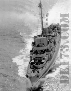 USS Eldridge 1944 Apr 25th (National Archives)
