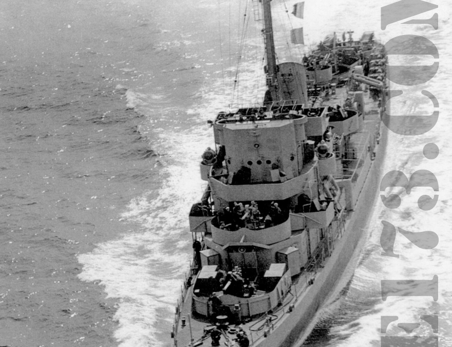USS Eldridge 1944 Apr 25th (National Archives)