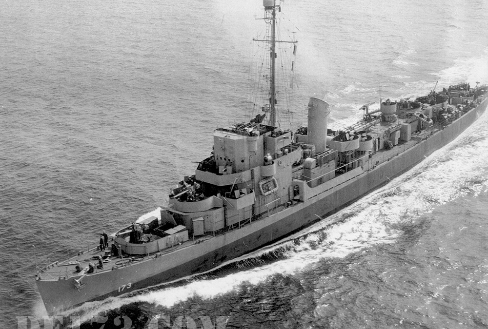 USS Eldridge, 1944, Apr 25th