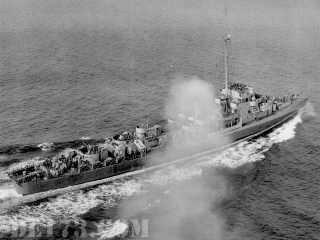 USS Eldridge, 1944, Apr 25th