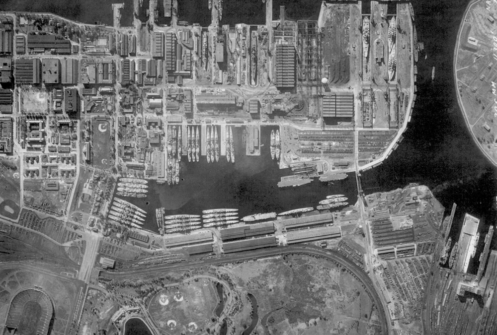 US Naval Base Philadelphia, PA, March 1948