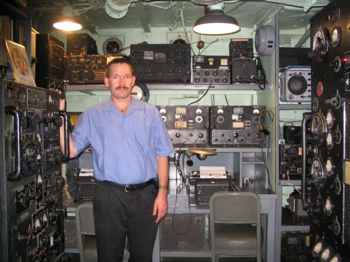 Filming / Interview in Albany New York Aboard the USS Slater for the German scientific program called “Welt der Wunder” (Translated: world of wonder) covering stories on nature, medicine, new inventions and science. - Sept 12 / 2005