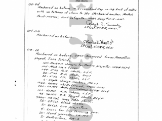 USS Eldridge Microfilm Page 101 / October 29th, 1943