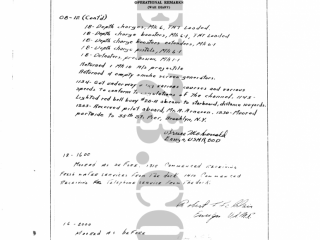 USS Eldridge Microfilm Page 102 / October 29th, 1943