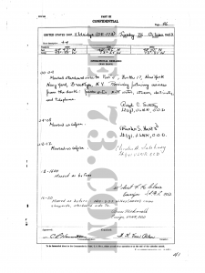 USS Eldridge Microfilm Page 096 / October 26th, 1943