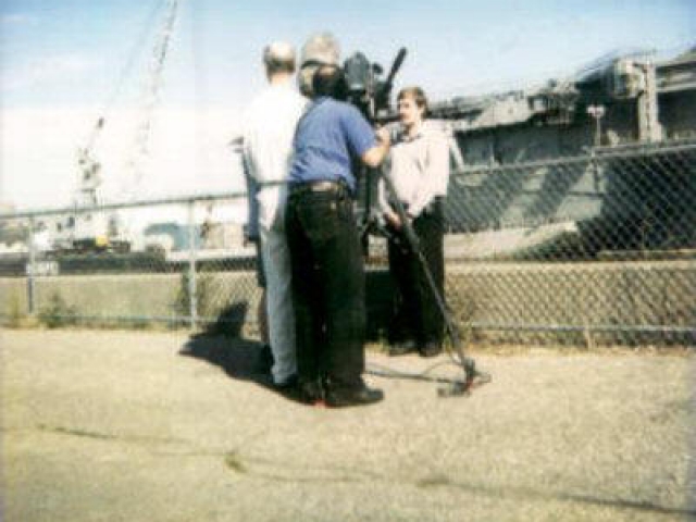 Filming / Interview in New York for Discovery Channel&#039;s Series Called &quot;Science of the Impossible&quot;, July 15th, 1998