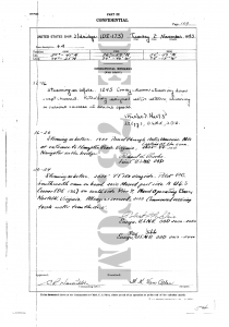 USS Eldridge Microfilm Page 109 / November 2, 1943