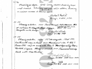 USS Eldridge Microfilm Page 109 / November 2, 1943