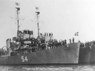 Eldridge Serving in the Greek Navy as the HNS Leon D54