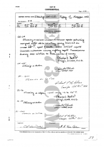 USS Eldridge Microfilm Page 112 / November 5th, 1943