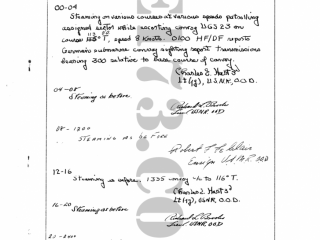 USS Eldridge Microfilm Page 112 / November 5th, 1943