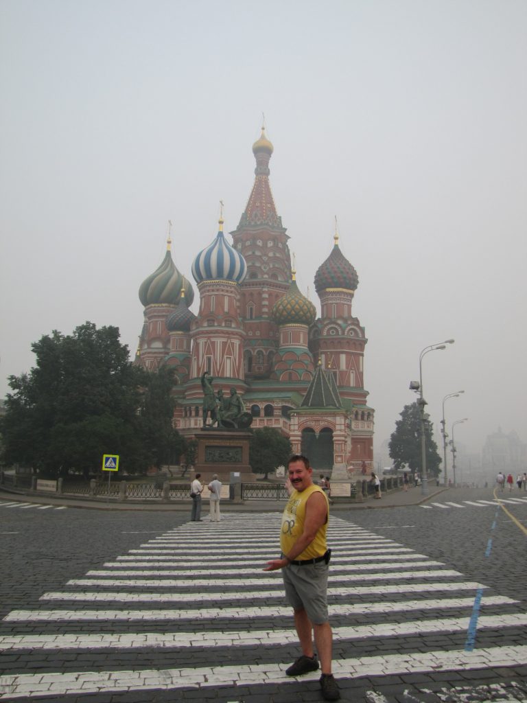 St. Basil's Cathedral on Red Square, Moscow July 2010