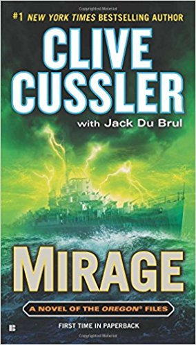 Mirage by Clive Cussler Book Cover