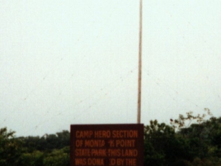 Camp Hero Section Sign
