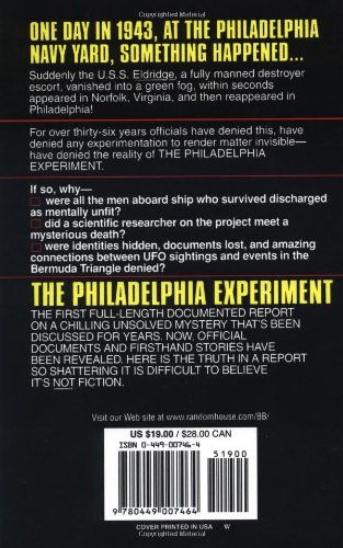 The Philadelphia Experiment (Back)