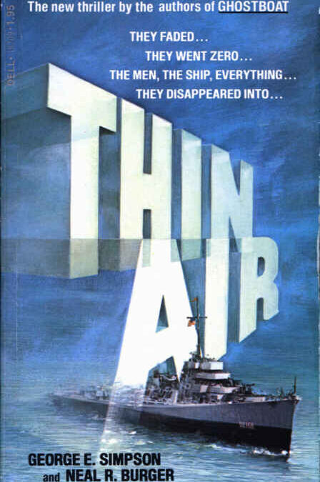 Thin Air (1978) by George E. Simpson, Neal R. Burger