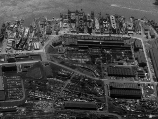 Federal Shipbuilding and Dry Dock Company, Kearny, NJ, 1945