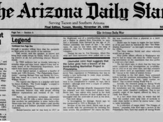 Arizona Daily Star (Nov,25,1996)