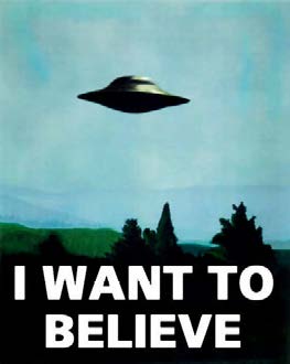UFO's I Want To Belive