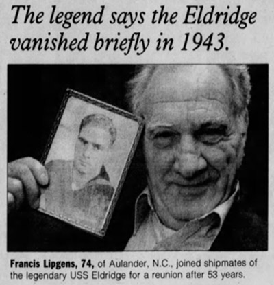 The Philadelphia Inquirer Fri Mar 26, 1999 ~Francis Lipgens