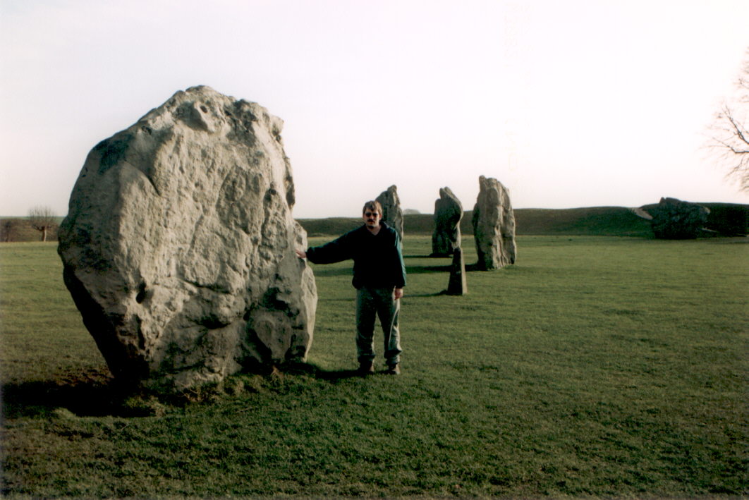 The Giant Stones of Avebury (The Largest Stone Circle in the world), England, January 1999