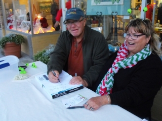 Calvin Parker &amp; his wife Wayneete, Book Signing