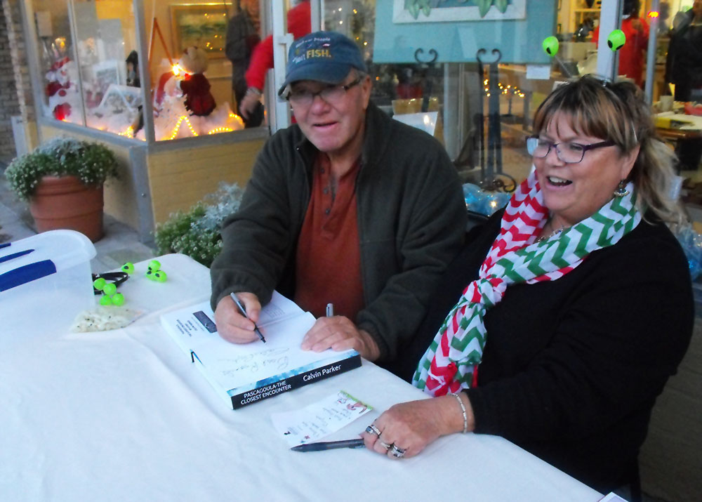 Calvin Parker & his wife Wayneete, Book Signing
