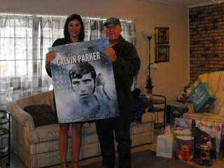 Calvin Parker with Shell B Ann (Fox 10 News)