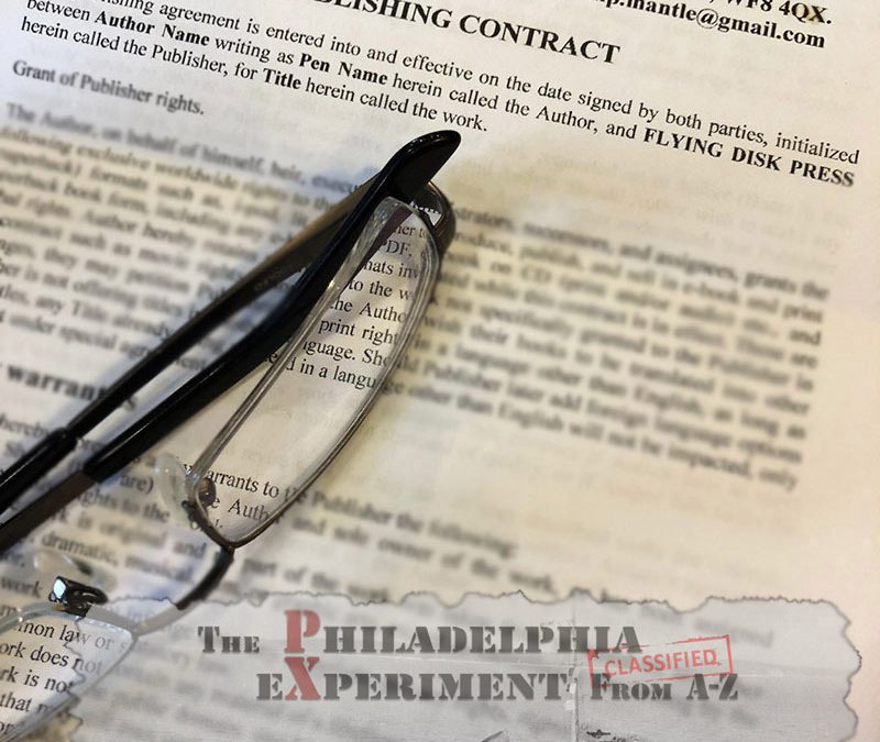Flying Disk Press The Philadelphia Experiment From A-Z
