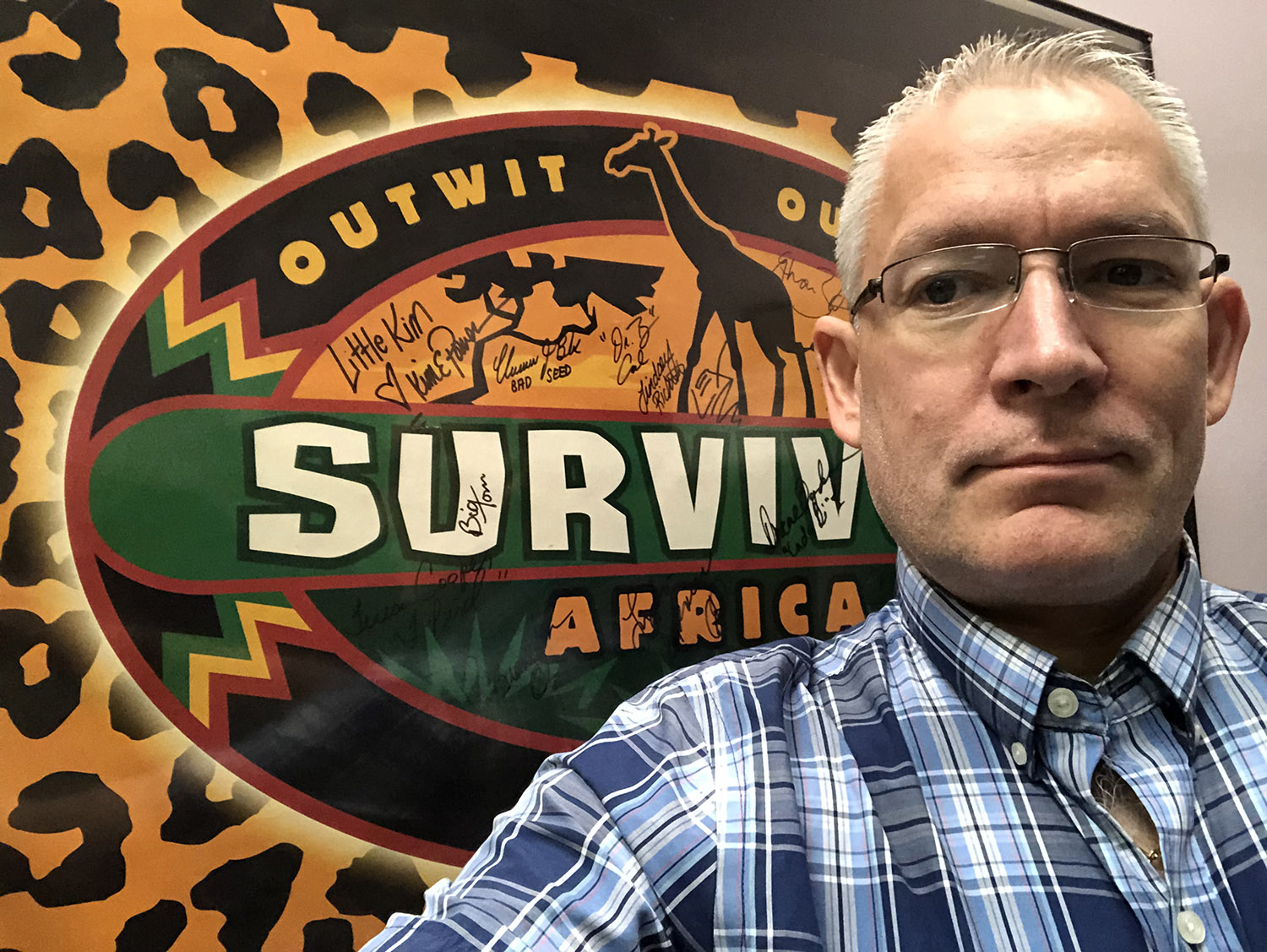 Survivor Africa Poster, I had Signed by the Entire Cast