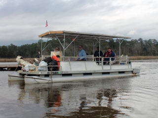 West Pascagoula River - Calvin &amp; Wayneete Parker Bring In Another Load Cleaning Up The River