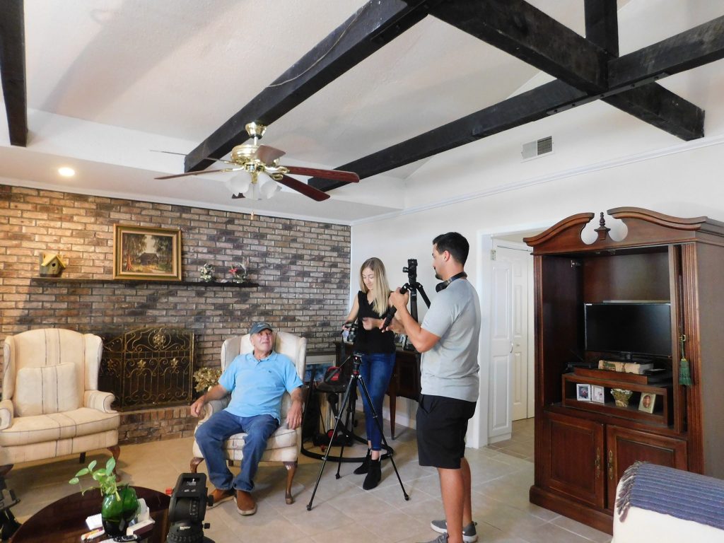 Filming with Scripps Television (09/10/19)