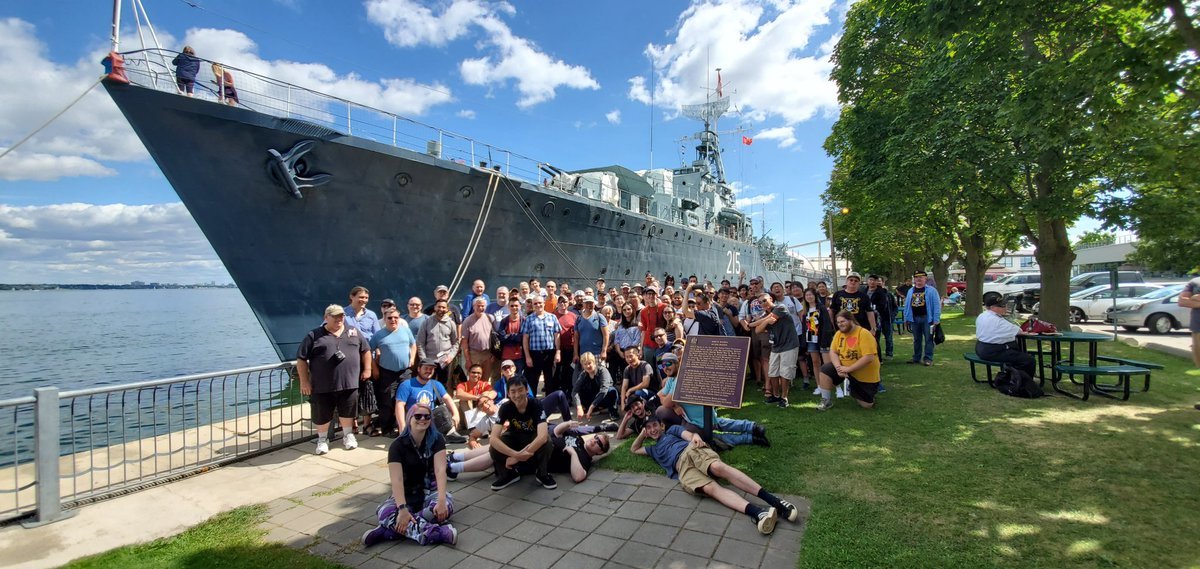 HMCS Haida Group Photo