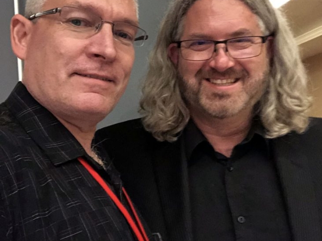 Andrew Hochheimer and Dave Scott of Spaced Out Radio Oct, 2019