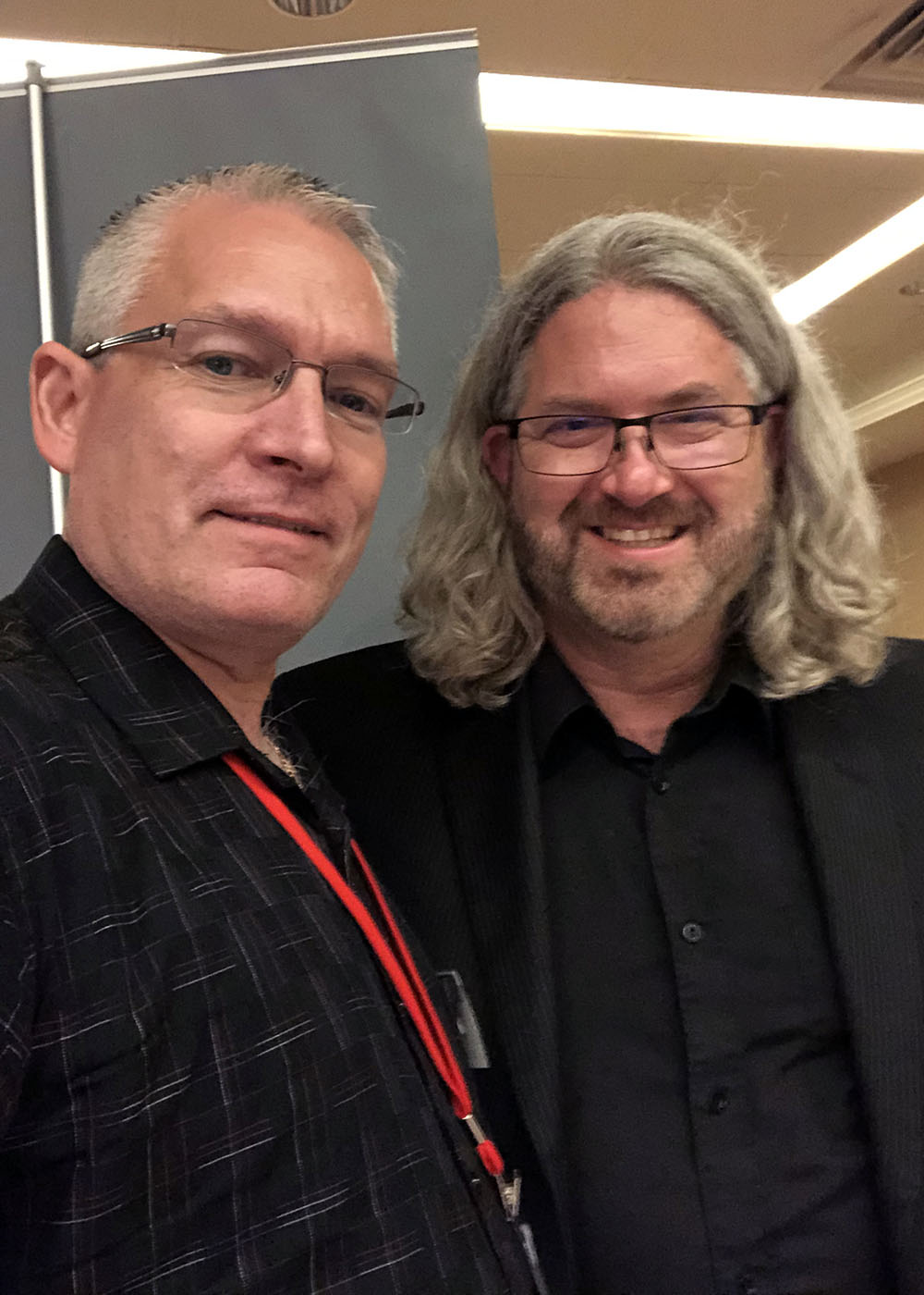 Andrew Hochheimer and Dave Scott of Spaced Out Radio Oct, 2019