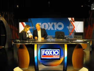 Calvin Parker Fox Getting Ready for Fox 10 News &#039;WATTER&#039;S WORLD&#039; (2019-09-24)