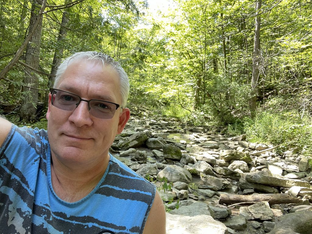 Hiking in Rock Glenn, Aug 14th, 2021