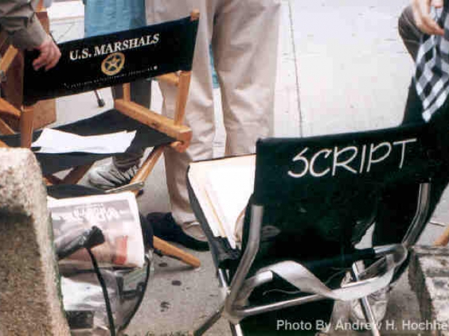 On the Set of &quot;US Marshals&quot;, New York
