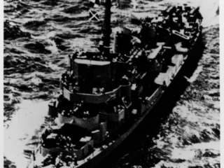 DE-168 USS Amick Photographed circa 1943 - NH 79824