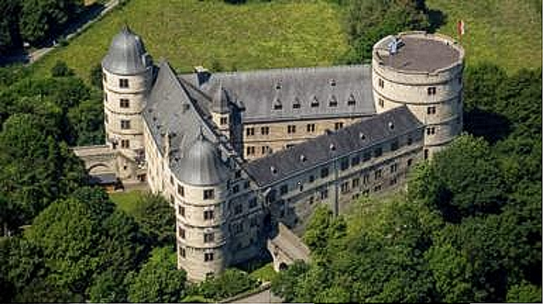Wewelsburg Castle in Westphalia