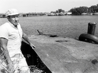 Charles Hickson on the Bank of the Pascagoula River (Enhanced)