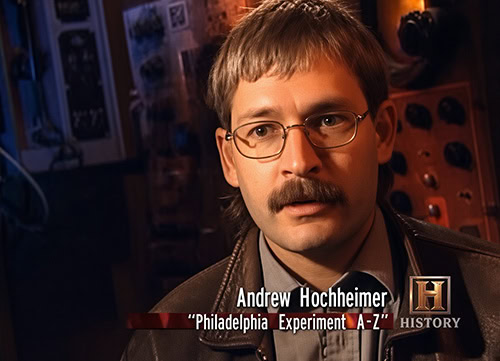 Andrew Hochheimer Filming / Interview in Albany New York Aboard the USS Slater, the for the History Channels' "History's Mysteries" Series, Dec, 2000