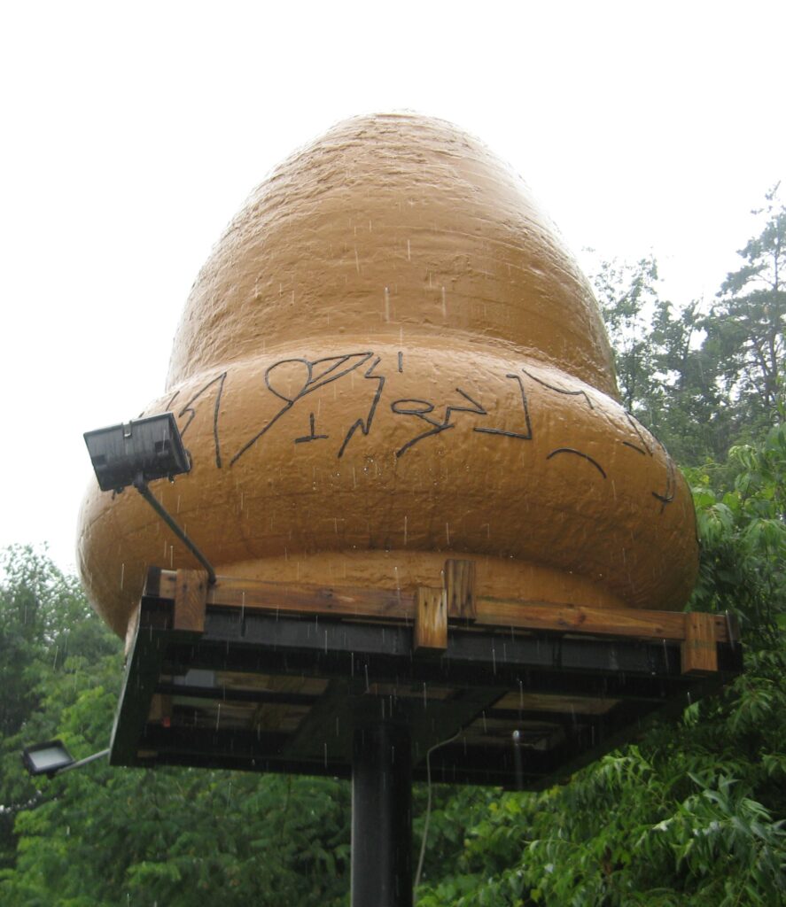 A model of the alleged object, created for The TV Series "Unsolved Mysteries"